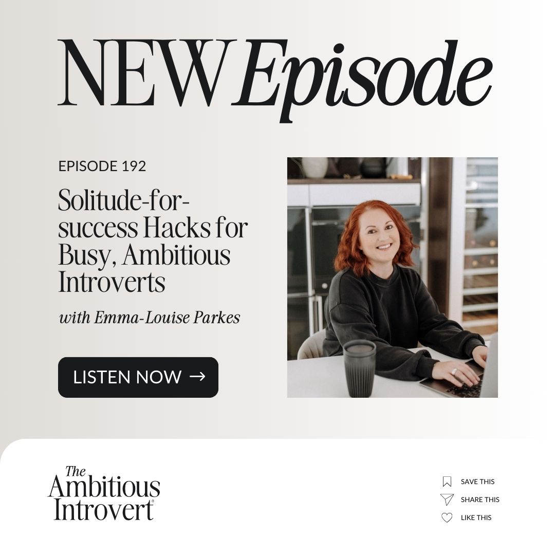 Emma Louise Parkes of The Ambitious Introvert